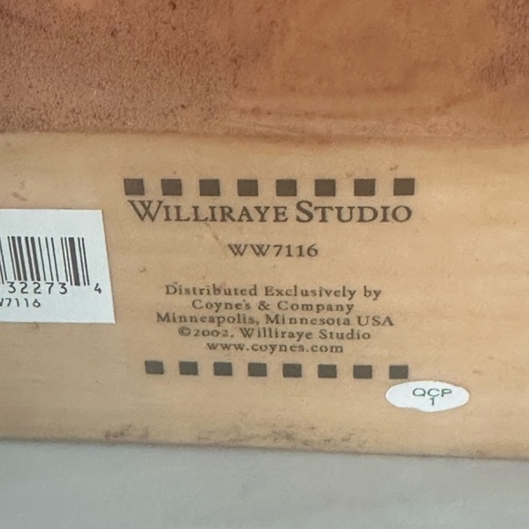 Willieraye studio think spring bunny rabbit coat hanger blue bird of happiness - Picture 7 of 8